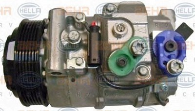 HELLA 8fk351114351 -  Компрессор, кондиционер