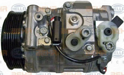 HELLA 8fk351114371 -  Компрессор, кондиционер