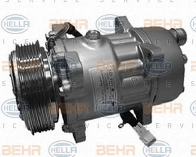 HELLA 8fk351119201 -  Компрессор, кондиционер