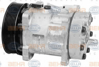 HELLA 8fk351119321 -  Компрессор, кондиционер