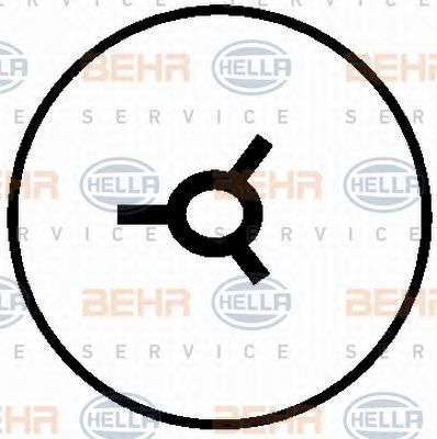 HELLA 8fk351126661 -  Компрессор, кондиционер