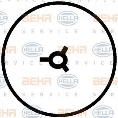 HELLA 8fk351127111 -  Компрессор, кондиционер