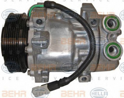 HELLA 8fk351127871 -  Компрессор, кондиционер