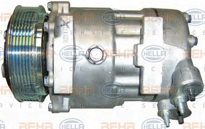 HELLA 8fk351128551 -  Компрессор, кондиционер