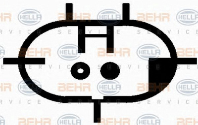 HELLA 8fk351129611 -  Компрессор, кондиционер