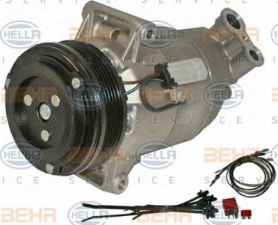 HELLA 8fk351135801 -  Компрессор, кондиционер
