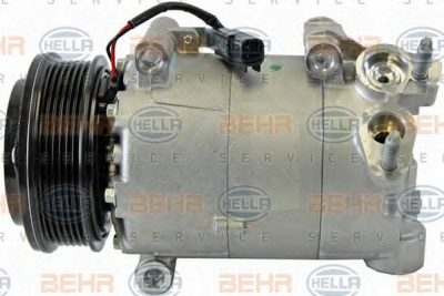 HELLA 8fk351272201 -  Компрессор, кондиционер
