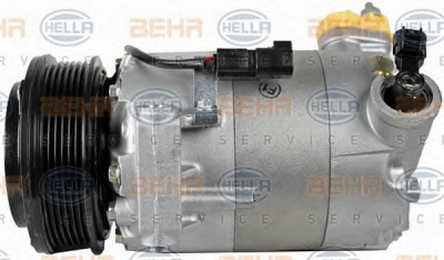 HELLA 8fk351272391 -  Компрессор, кондиционер