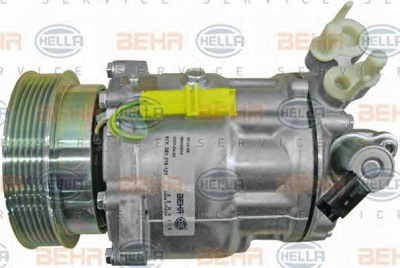 HELLA 8fk351316121 -  Компрессор, кондиционер