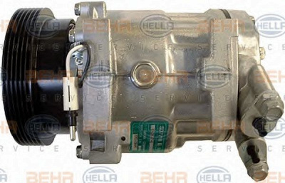 HELLA 8fk351316151 -  Компрессор, кондиционер