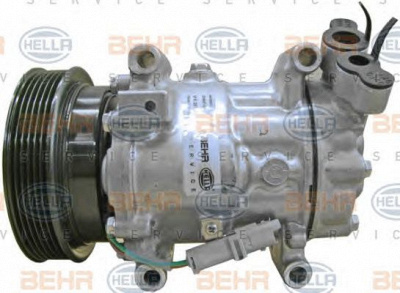 HELLA 8fk351316421 -  Компрессор, кондиционер