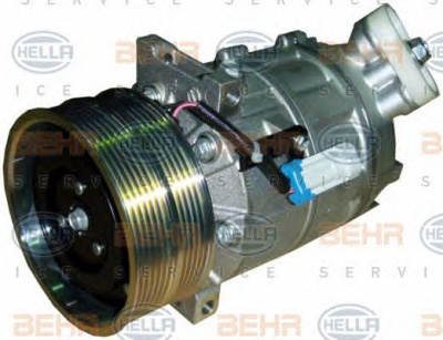 HELLA 8fk351322061 -  Компрессор, кондиционер