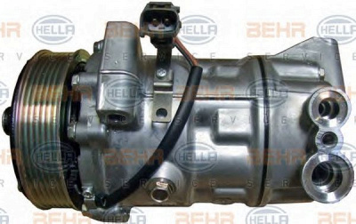 HELLA 8fk351334201 -  Компрессор, кондиционер