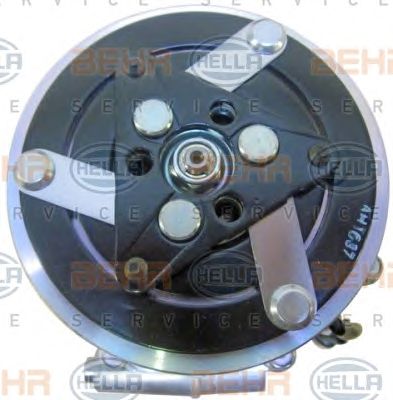 HELLA 8fk351334411 -  Компрессор, кондиционер