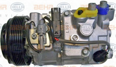 HELLA 8fk351334471 -  Компрессор, кондиционер