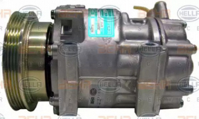 HELLA 8fk351334491 -  Компрессор, кондиционер