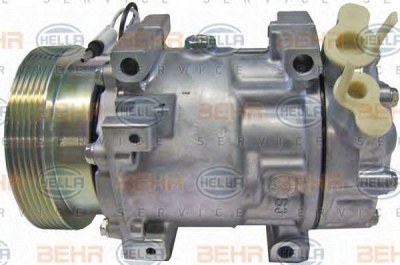 HELLA 8fk351334681 -  Компрессор, кондиционер