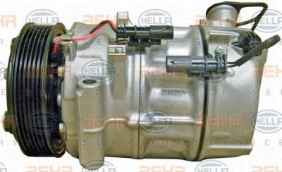 HELLA 8fk351340321 -  Компрессор, кондиционер