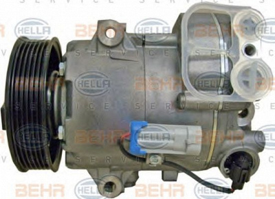 HELLA 8fk351340371 -  Компрессор, кондиционер