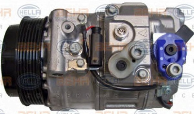 HELLA 8fk351340401 -  Компрессор, кондиционер