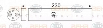 HELLA 8ft351192664 -  Осушитель, кондиционер