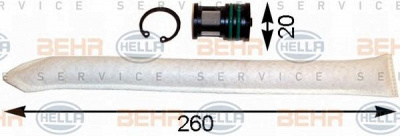 HELLA 8ft351193101 -  Осушитель, кондиционер