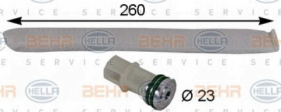 HELLA 8ft351193231 -  Осушитель, кондиционер