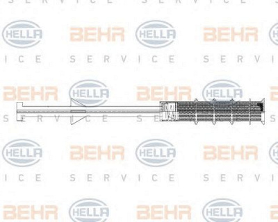 HELLA 8ft351197711 -  Осушитель, кондиционер