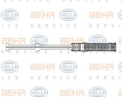 HELLA 8ft351198431 - Осушитель, кондиционер