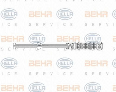 HELLA 8ft351198471 -  Осушитель, кондиционер