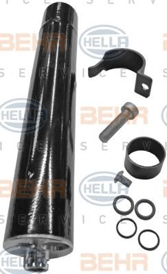 HELLA 8ft351200261 -  Осушитель, кондиционер