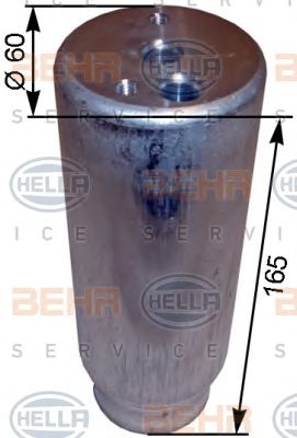 HELLA 8ft351200311 -  Осушитель, кондиционер