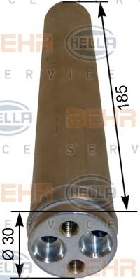 HELLA 8ft351200381 -  Осушитель, кондиционер