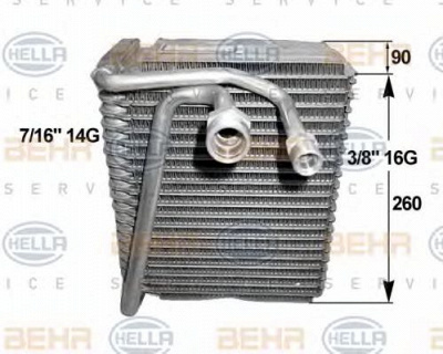 HELLA 8fv351211091 -  Испаритель, кондиционер