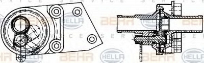 HELLA 8fz351314301 -  Регулирующий клапан охлаждающей жидкости