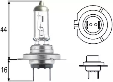 HELLA 8gh007157551 -  Лампа накаливания