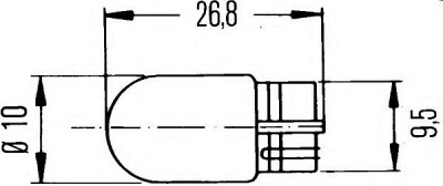 HELLA 8gp003594141 -  Лампа накаливания, фонарь указателя поворота