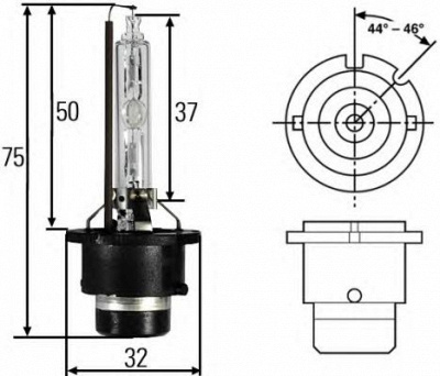 HELLA 8gs007949251 -  Лампа накаливания, основная фара| Лампа накаливания, основная фара