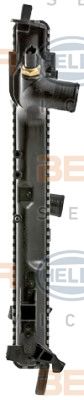 HELLA 8mk376700261 -  Радиатор, охлаждение двигателя