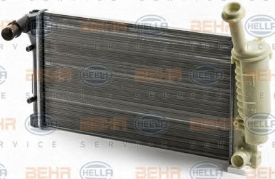 HELLA 8mk376700284 -  Радиатор, охлаждение двигателя