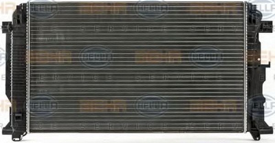 HELLA 8mk376700301 -  Радиатор, охлаждение двигателя
