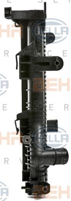 HELLA 8mk376700391 -  Радиатор, охлаждение двигателя