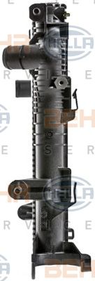 HELLA 8mk376700421 -  Радиатор, охлаждение двигателя
