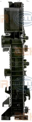 HELLA 8mk376700601 -  Радиатор, охлаждение двигателя