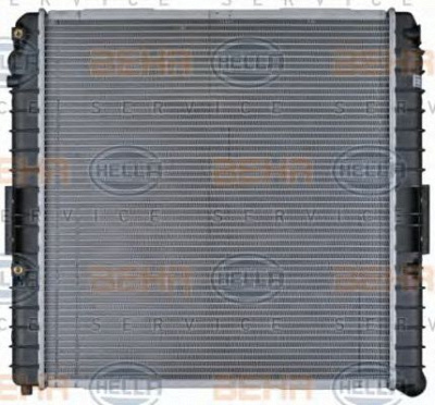 HELLA 8mk376704611 -  Радиатор, охлаждение двигателя