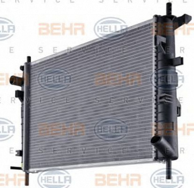 HELLA 8mk376706631 -  Радиатор, охлаждение двигателя