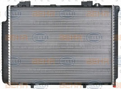 HELLA 8mk376710231 -  Радиатор, охлаждение двигателя