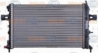 HELLA 8mk376710321 -  Радиатор, охлаждение двигателя