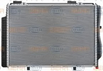 HELLA 8mk376711231 -  Радиатор, охлаждение двигателя