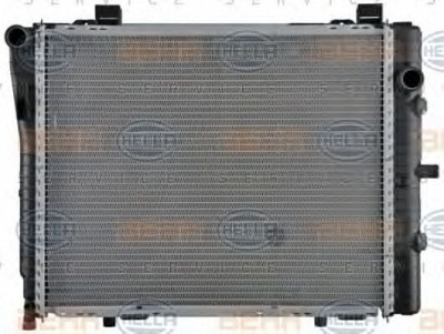 HELLA 8mk376711254 -  Радиатор, охлаждение двигателя